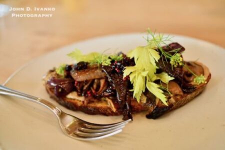Easy Farm-to-Table Appetizer: Wild Mushroom Tartine Recipe Image